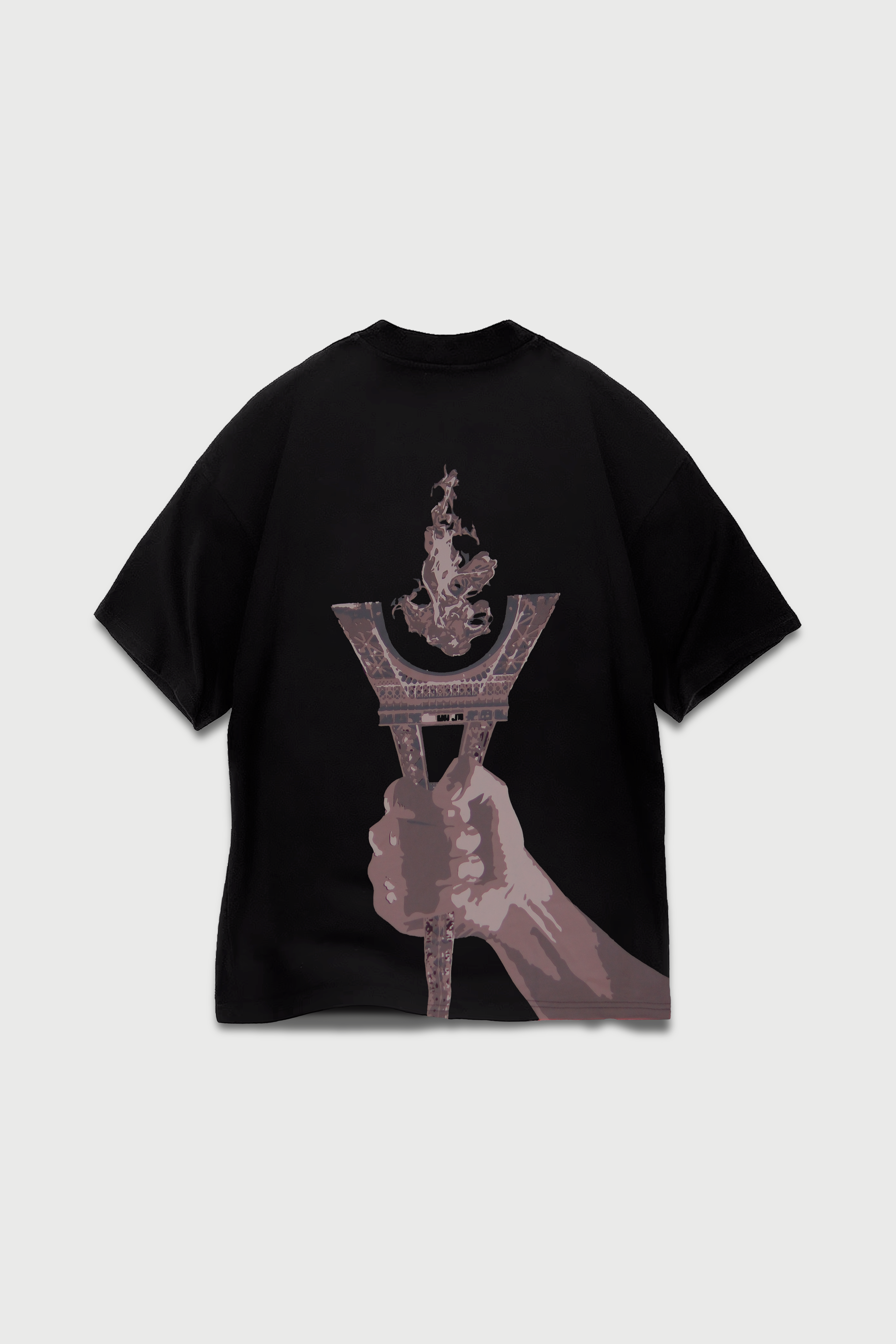 ICONERS Olympic Black Tee