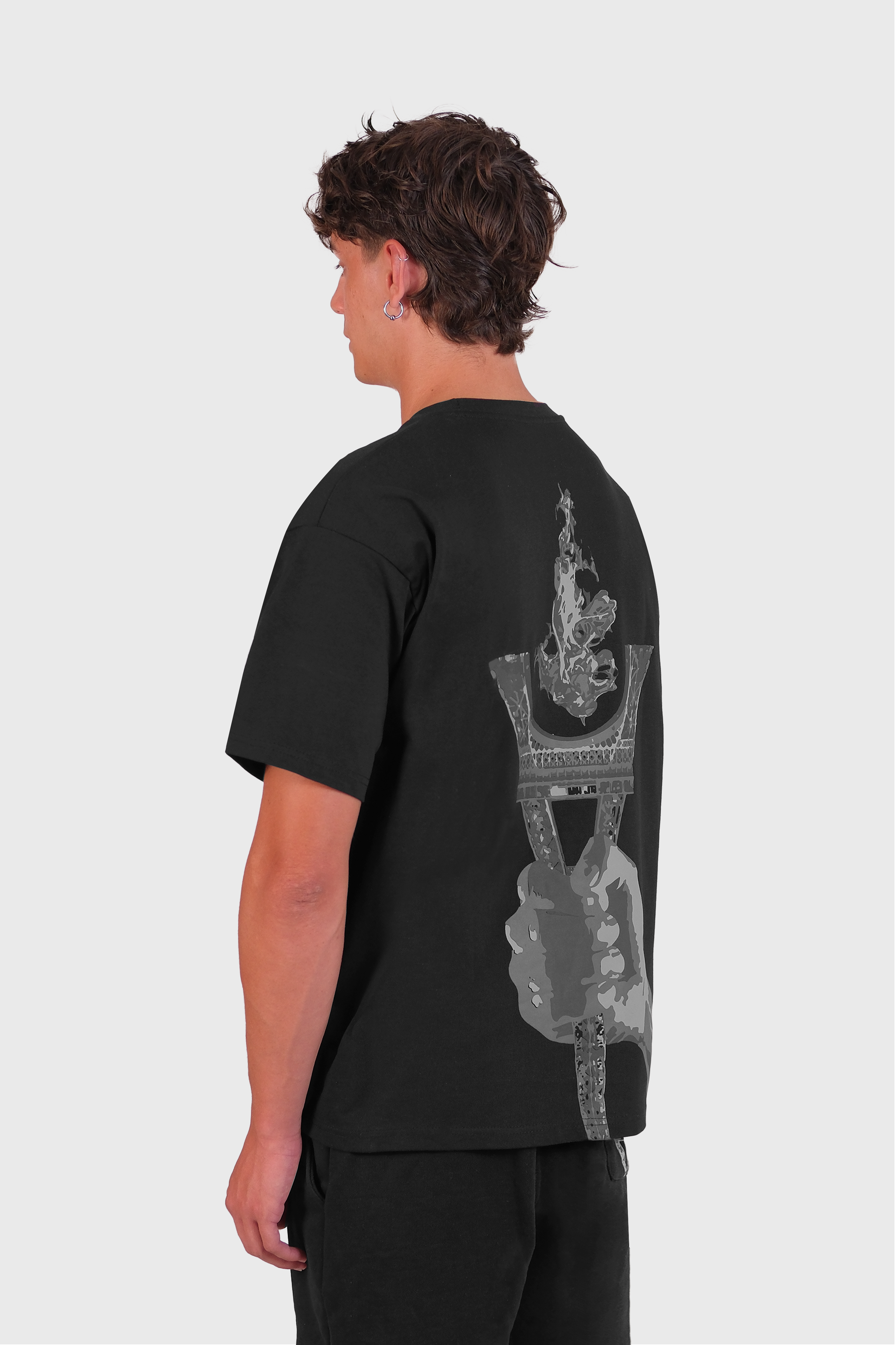 ICONERS Olympic Black Tee