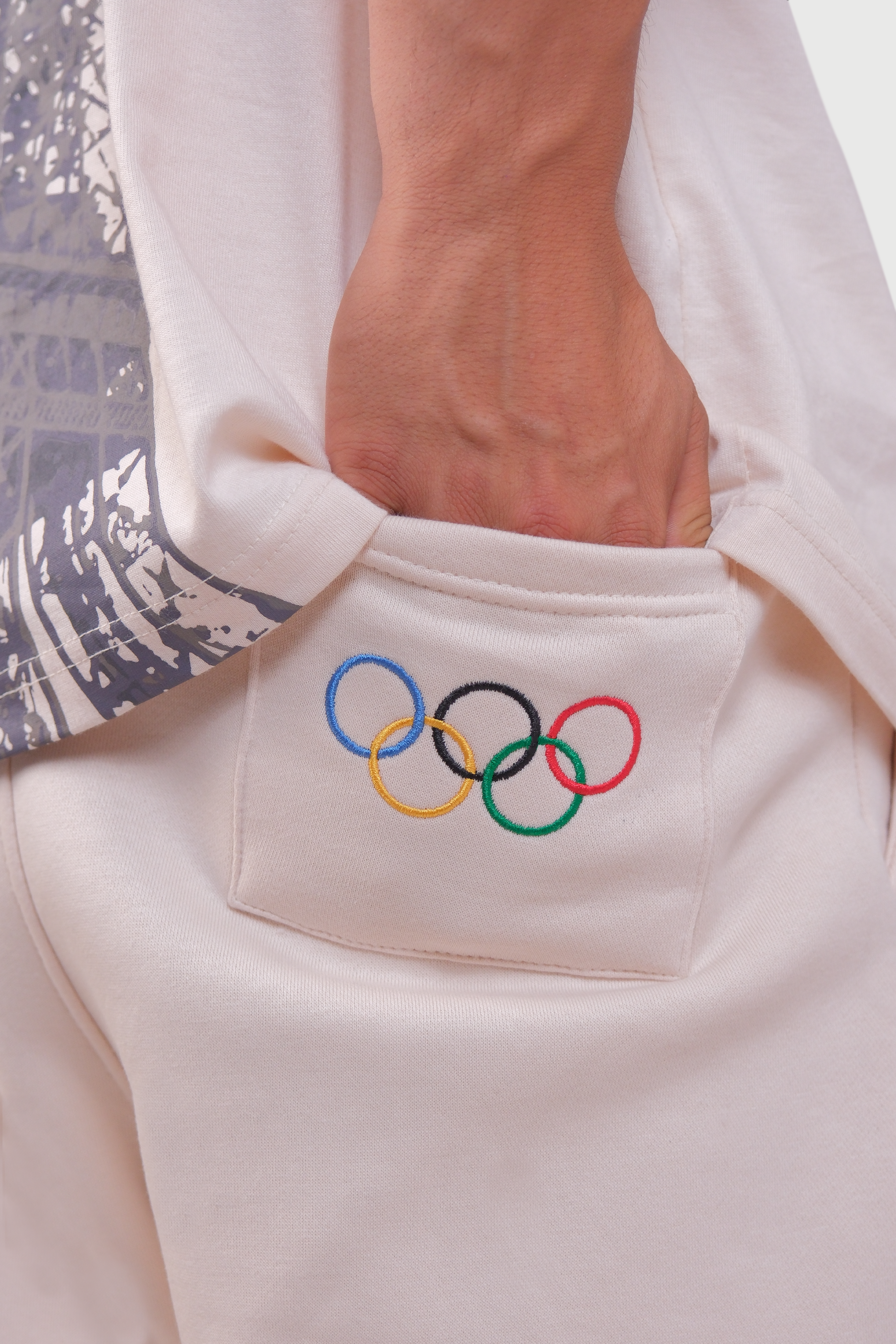 White Olympic Short - Shorts Blancos Versátiles