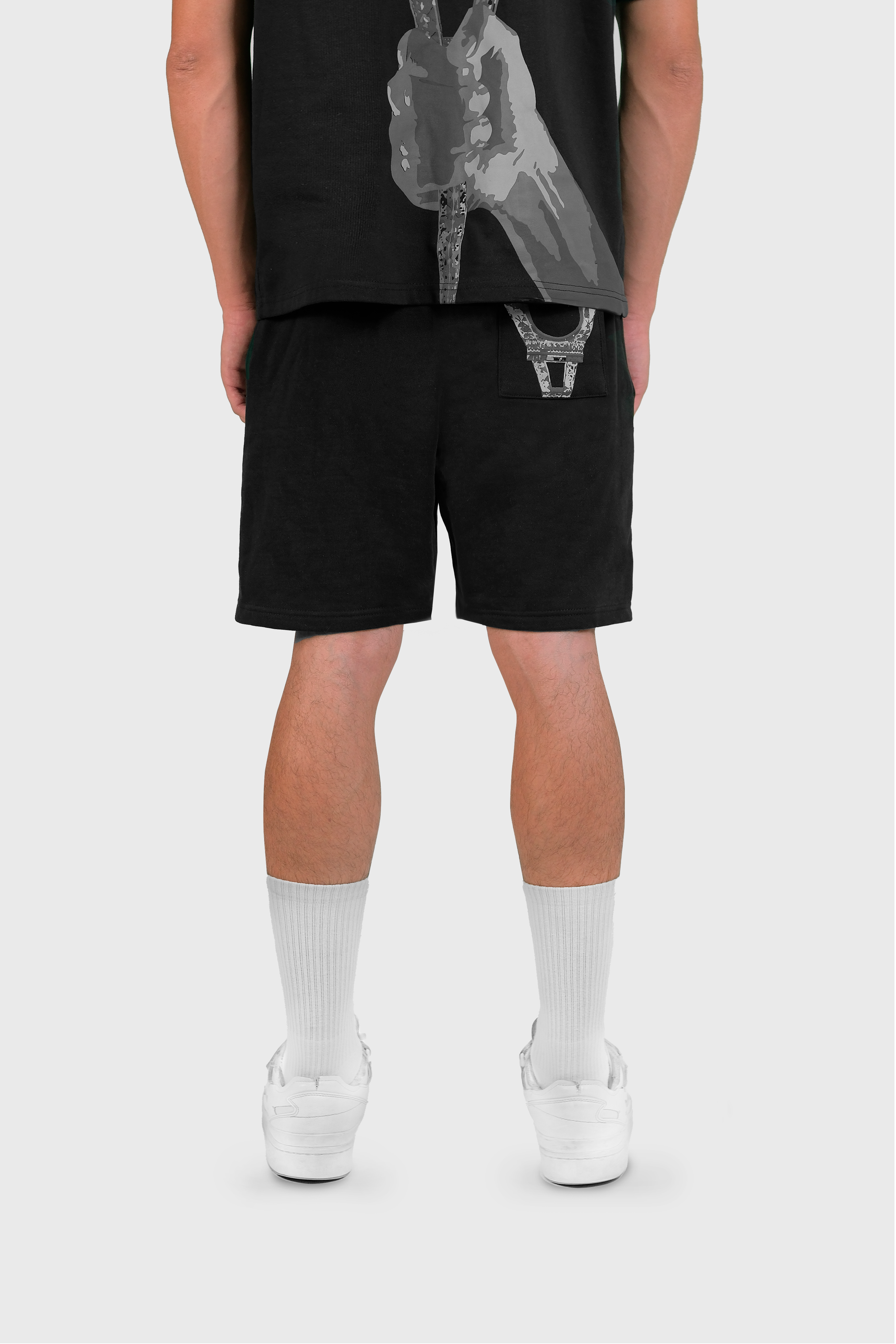 Black Olympic Short - Shorts Negros para Entrenamiento